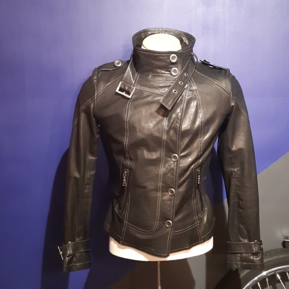 Womens leather jacket - Picture 8 of 8